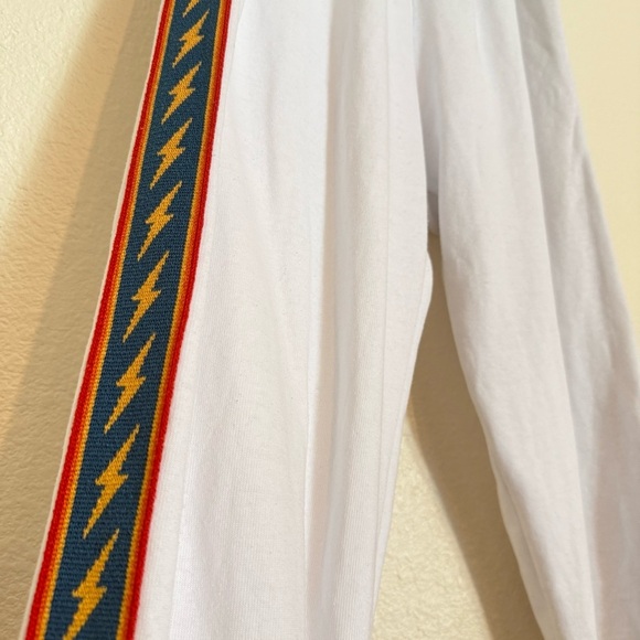 Aviator nation BOLT STRIPE SWEATPANTS - WHITE - Picture 7 of 14